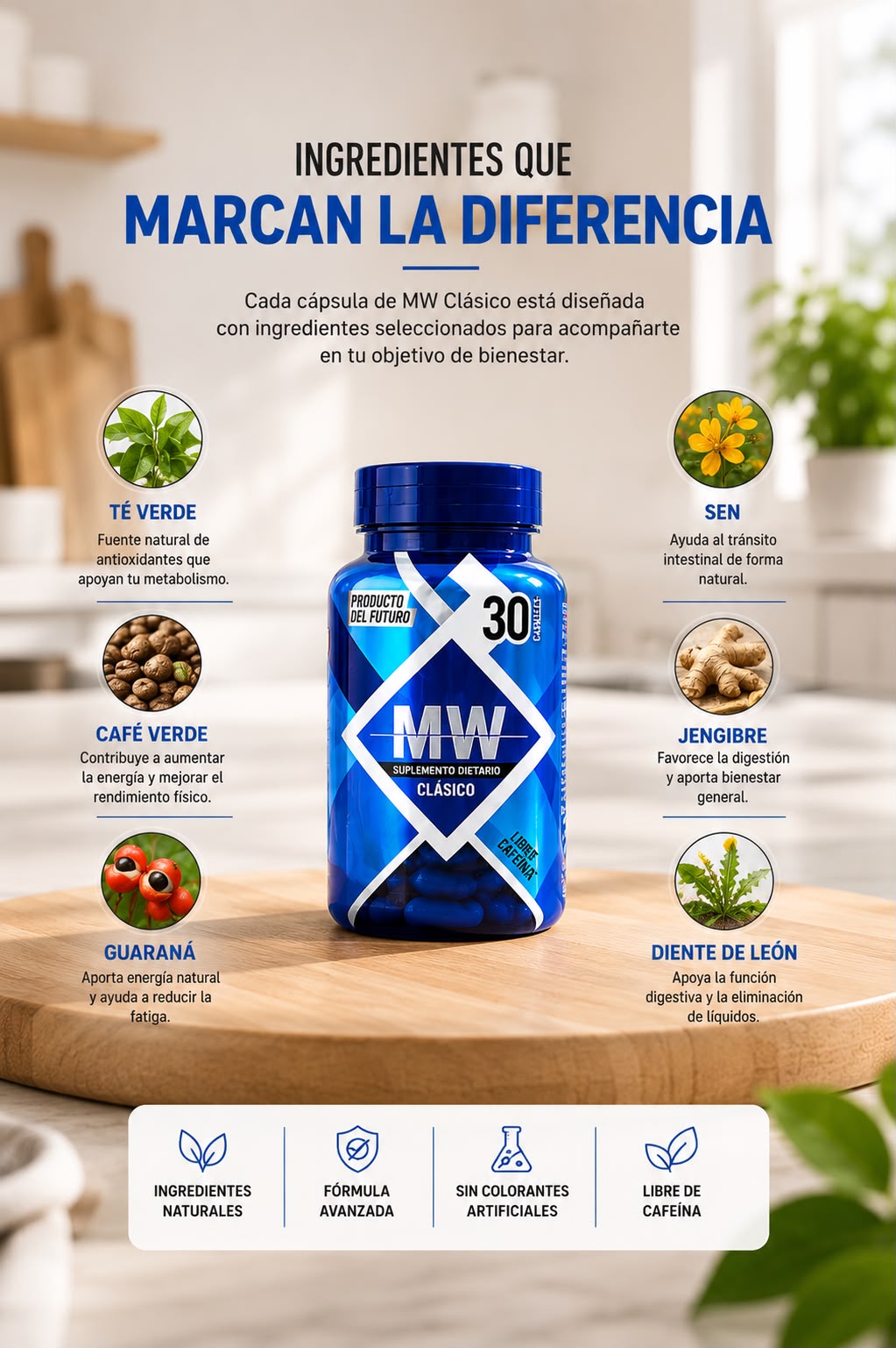 MW Classic | Quemador de Grasa Original | Suplemento Dietario | Envíos a Todo Colombia